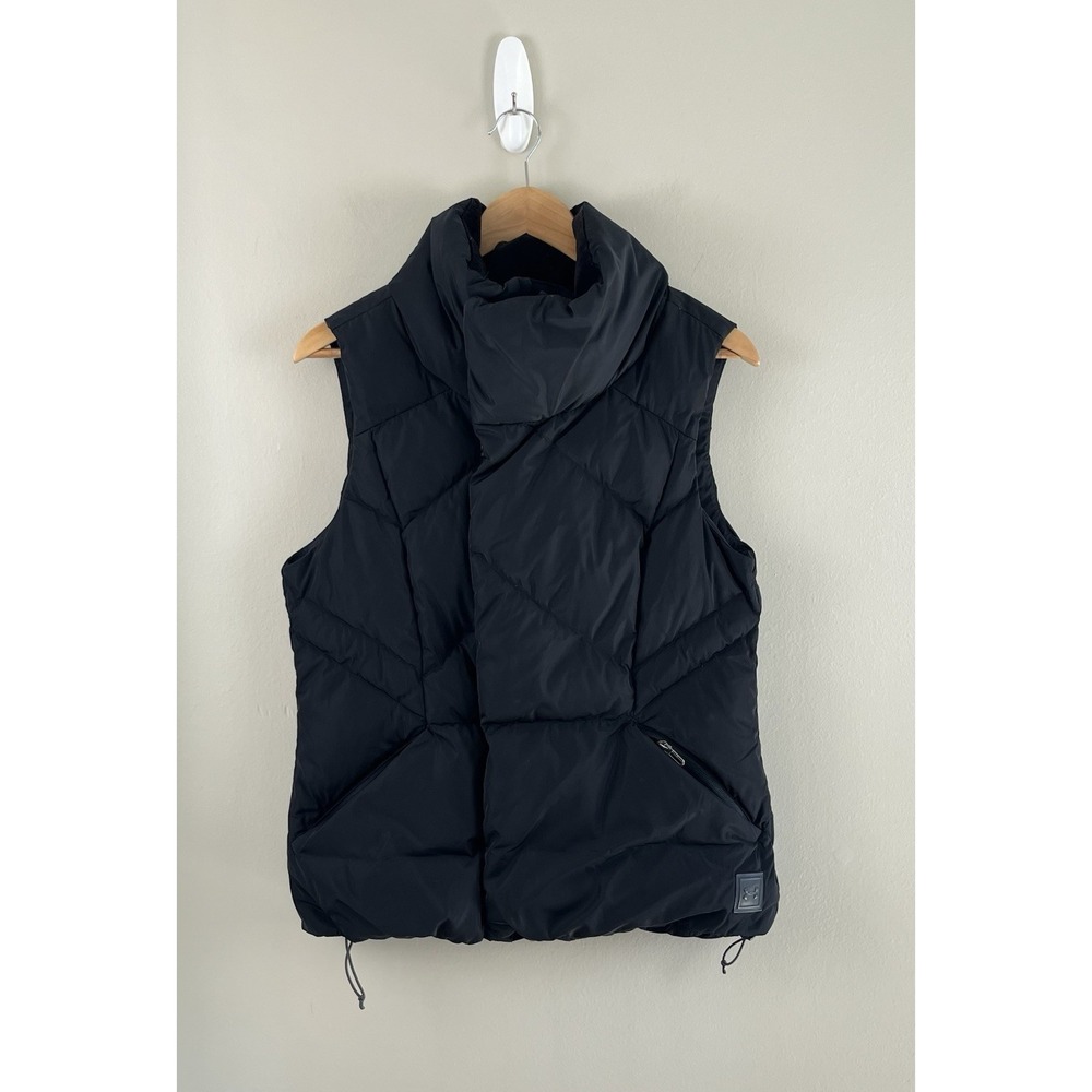 Under Armour Down Puffer Vest Sz M Minimalist Streetwear Gorpcore Sporty Storm‎